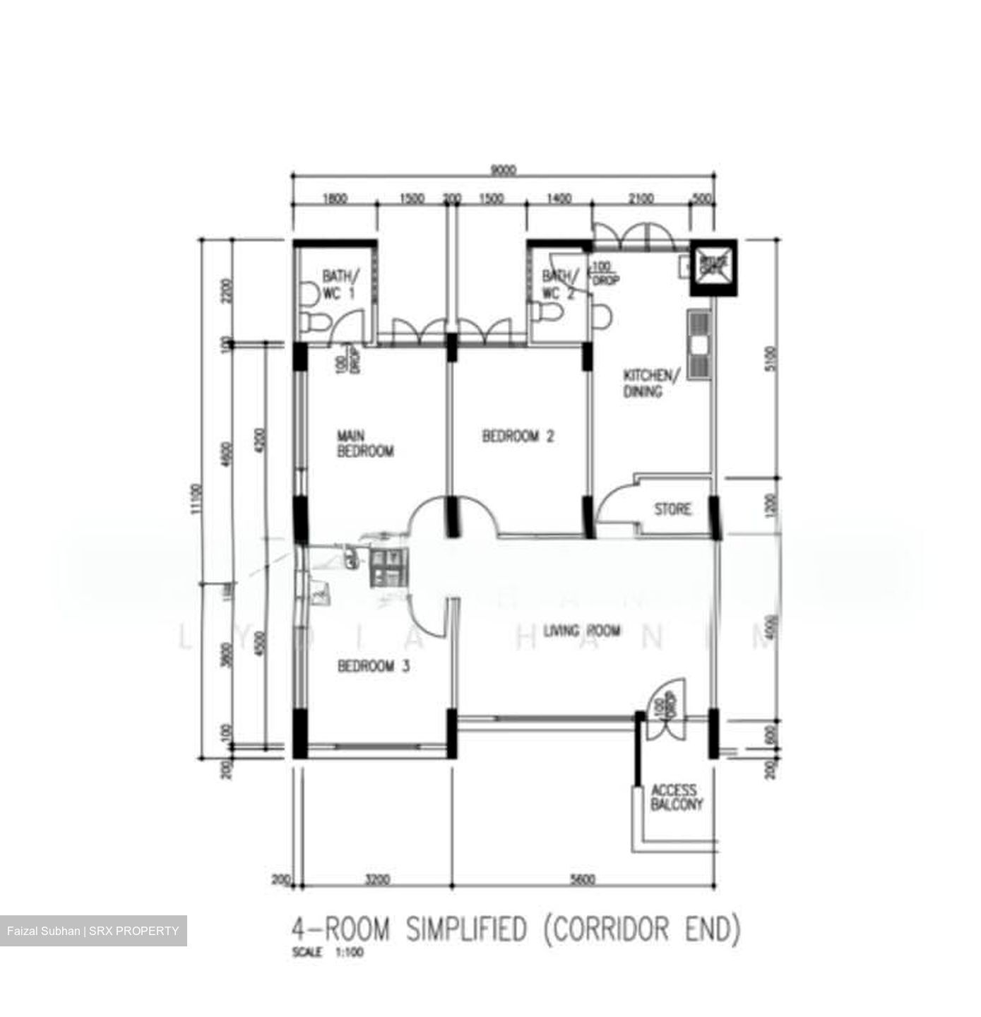 Blk 333 Bukit Batok Street 32 (Bukit Batok), HDB 4 Rooms #567607881